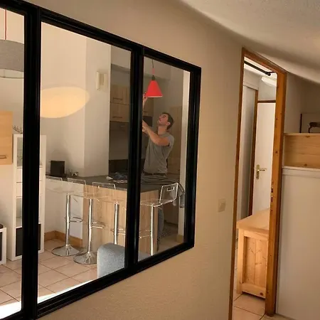 Appartement Vue Piste De Ski Praz-sur-Arly Extérieur photo